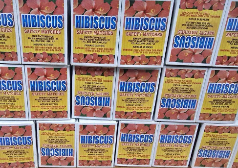 Hibiscus Safety Matches